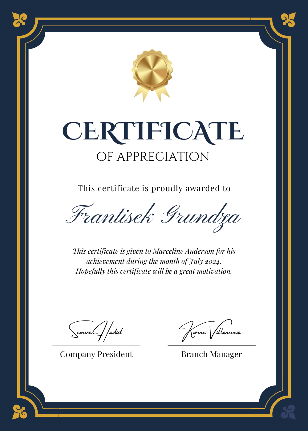 Certificat
