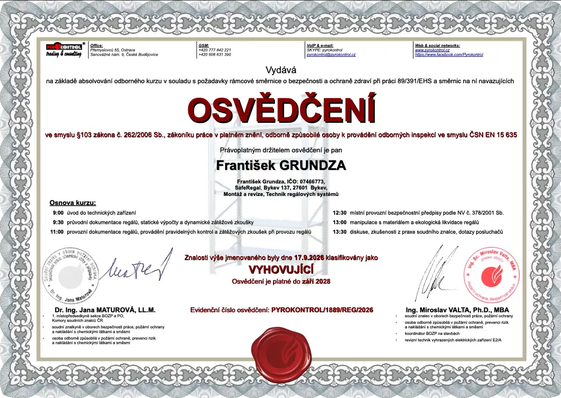 Certifikace